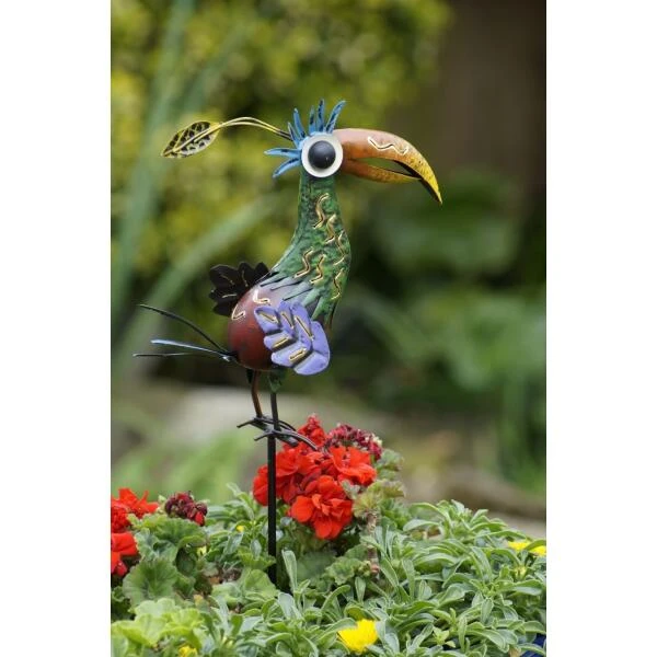 Toekan Op Pin In Metaal 4 Toekan Op Pin In Metaal - Afbeelding 2