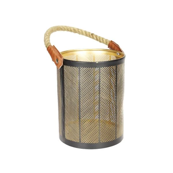 Lantaarn Visgraatmotief - 35 × 25 Cm 3 Lantaarn Visgraatmotief - 35 × 25 Cm