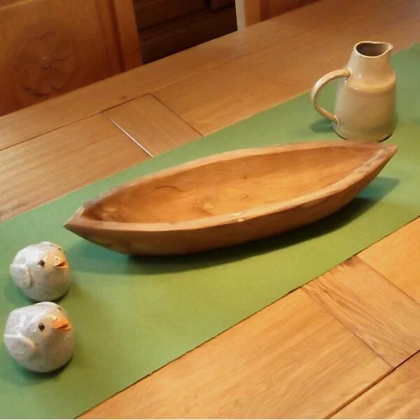 Bootschaal Hout - L 50 Cm 3 Bootschaal Hout - L 50 Cm