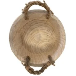 Bowl In Hout Met Jute Handgrepen - Ø 29 × 10 Cm 8 Bowl In Hout Met Jute Handgrepen - Ø 29 × 10 Cm -Oasis Winkel bowl in hout 29 x 10 cm 1617283619 1 600