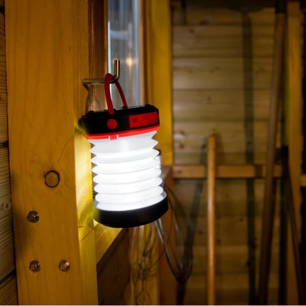 Draagbare Accordeonlantaarn Solar + USB 4 Draagbare Accordeonlantaarn Solar + USB - Afbeelding 2