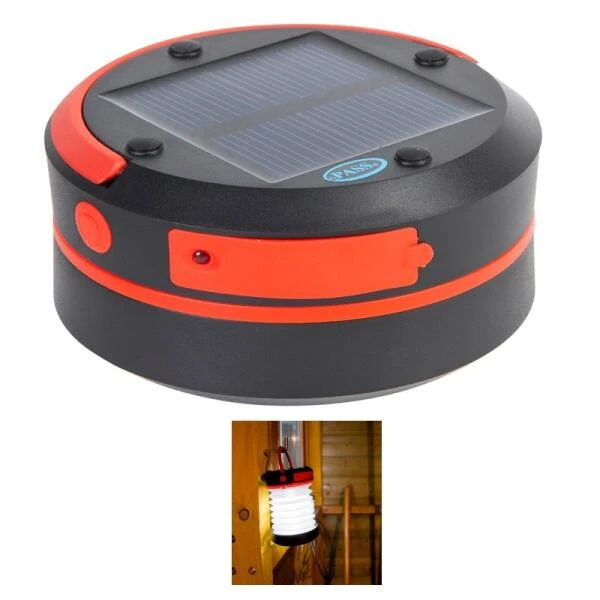 Draagbare Accordeonlantaarn Solar + USB 5 Draagbare Accordeonlantaarn Solar + USB - Afbeelding 3