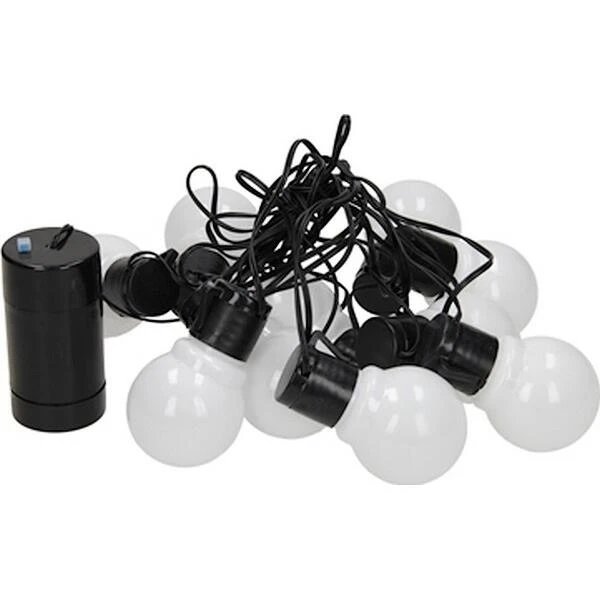 Feestverlichting Wit 10 × Led 3 Feestverlichting Wit 10 × Led