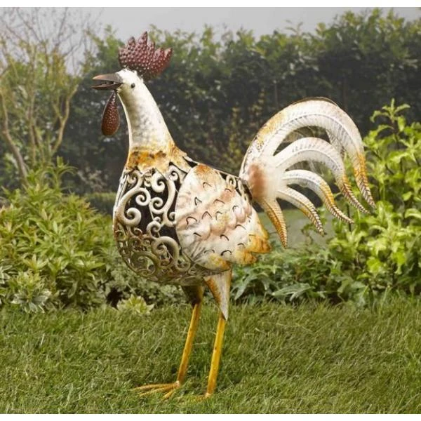 Haan Met Verlichting Op Zonne-energie 4 Haan Met Verlichting Op Zonne-energie - Afbeelding 2