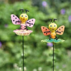 Happy Bees Tuinprikker - Set Van 2 Stuks