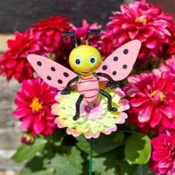 Happy Bees Tuinprikker - Set Van 2 Stuks 11 Happy Bees Tuinprikker - Set Van 2 Stuks -Oasis Winkel happy bees tuinprikker 1619598144 5 600