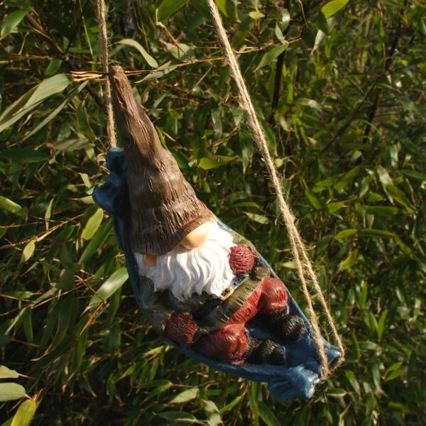 ESSCHERT DESIGN Kabouter In Hangmat 5 ESSCHERT DESIGN Kabouter In Hangmat - Afbeelding 3