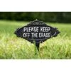 ESSCHERT DESIGN Keep Off The Grass - Tuinprikker Ijzer 1 ESSCHERT DESIGN Keep Off The Grass - Tuinprikker Ijzer -Oasis Winkel keep off the grass tuinprikker 1505467009 2 600