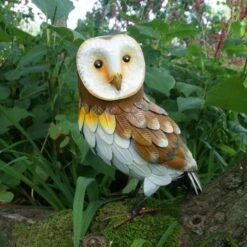 Kerkuil In Metaal 30 × 18 × 37 Cm 7 Kerkuil In Metaal 30 × 18 × 37 Cm -Oasis Winkel kerkuil in metaal 1501672372 3 600