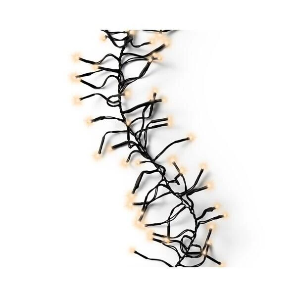 Kerstverlichting Cluster 768 Led Zwart Met Dimmer - 6 M 3 Kerstverlichting Cluster 768 Led Zwart Met Dimmer - 6 M