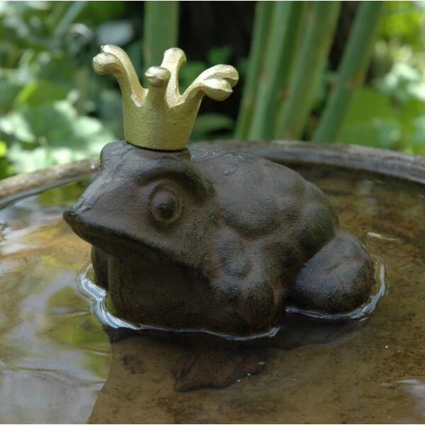 ESSCHERT DESIGN Kikkerkoning Medium - Gietijzer 4 ESSCHERT DESIGN Kikkerkoning Medium - Gietijzer - Afbeelding 2