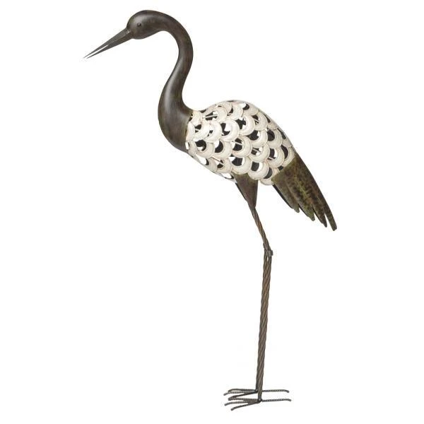 Kraanvogel In Metaal - Tuinbeeld 5 Kraanvogel In Metaal - Tuinbeeld - Afbeelding 3