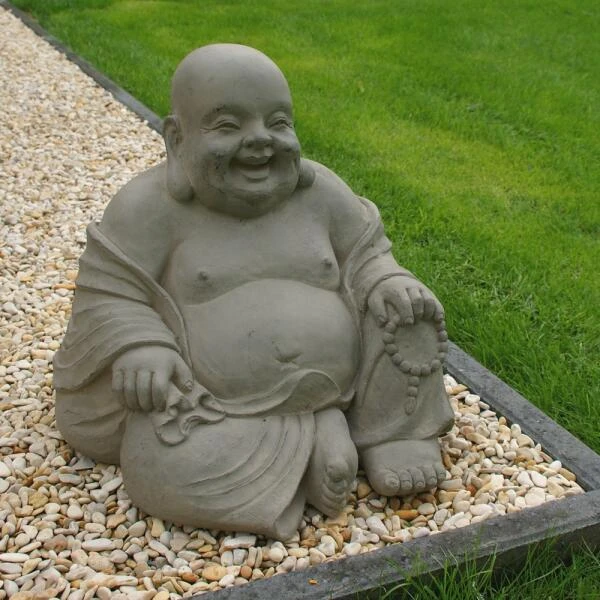 Lachende Dikbuikboeddha - 46 Cm 5 Lachende Dikbuikboeddha - 46 Cm - Afbeelding 3