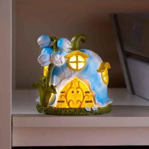 Lichthuis Blauwe Klokjes 5 Lichthuis Blauwe Klokjes - Afbeelding 3