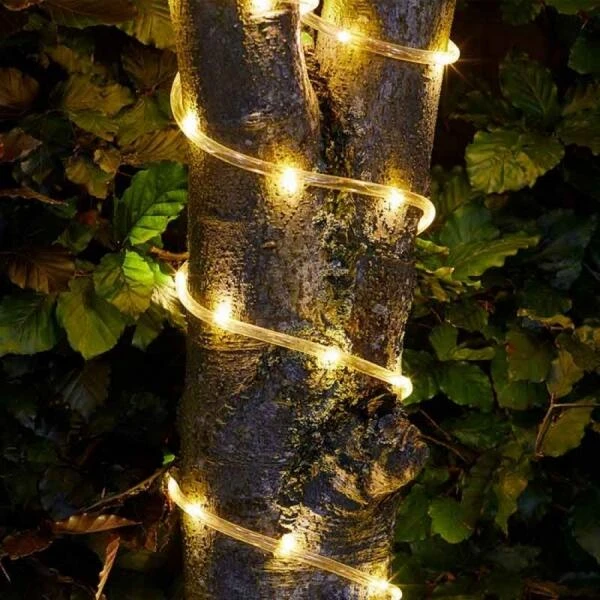 Lichtslinger 8 Meter Op Zonne-energie 3 Lichtslinger 8 Meter Op Zonne-energie