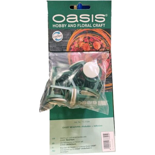 Oasis READYPIN - Zelfklevend - Set Van 10 Stuks 4 Oasis READYPIN - Zelfklevend - Set Van 10 Stuks - Afbeelding 2