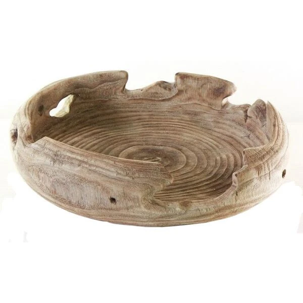Paulownia Grillige Schaal Ø 37 × 32 × 10 Cm 3 Paulownia Grillige Schaal Ø 37 × 32 × 10 Cm