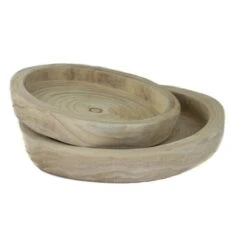 Paulownia Schaal Rond - Ø 35 × 5 Cm 5 Paulownia Schaal Rond - Ø 35 × 5 Cm -Oasis Winkel paulownia schaal rond 35 cm 1641389876 1 600