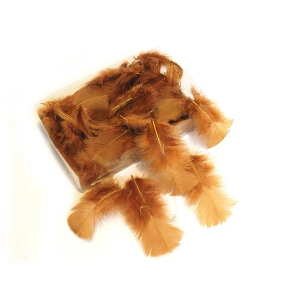Decoratieve Pluimen - Bruin 3 Decoratieve Pluimen - Bruin