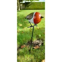 Roodborstje Metaal Op Stok 7 Roodborstje Metaal Op Stok -Oasis Winkel roodborstje metaal op stok 1663248345 1 600