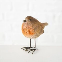 Roodborstje Tuinbeeld - Set Van 2 Stuks 6 Roodborstje Tuinbeeld - Set Van 2 Stuks -Oasis Winkel roodborstje tuinbeeld 1617026341 2 600