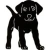 Silhouet Puppy Hond - Decoratief 1 Silhouet Puppy Hond - Decoratief -Oasis Winkel silhouet puppy 30 cm 1484063391 1 600