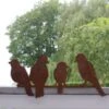 Vogels Op Een Rij - Decoroest 2 Vogels Op Een Rij - Decoroest -Oasis Winkel vogels op een rij tuindecoratie 1526290855 1 600