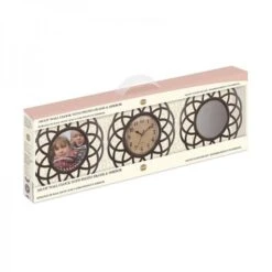 Wandklok Ascot Met Spiegel En Fotoframe - Drie In één 8 Wandklok Ascot Met Spiegel En Fotoframe - Drie In één -Oasis Winkel wandklok triple ascot 3in1 1535618953 2 600