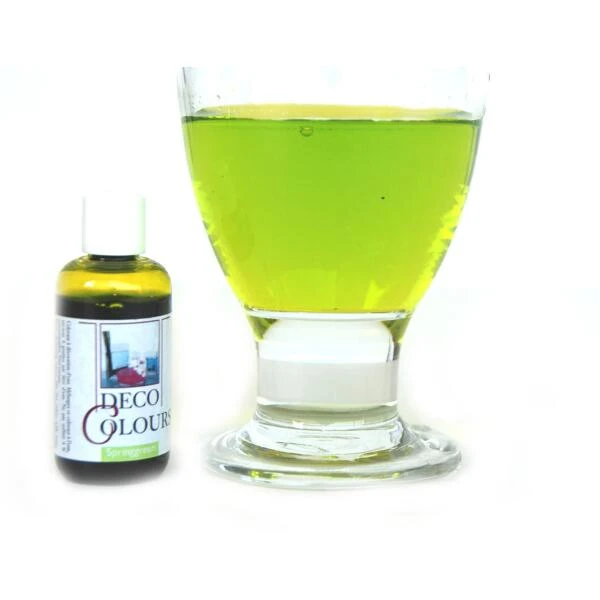 Water Kleurstof 10 Ml - Groen 3 Water Kleurstof 10 Ml - Groen