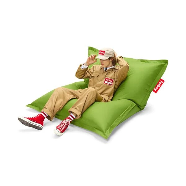 Zitzak Fatboy® The Original Indoor - 180 X 140 Cm Grasgroen 4 Zitzak Fatboy® The Original Indoor - 180 X 140 Cm Grasgroen - Afbeelding 2